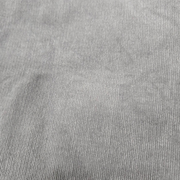 Talbots Gray Corduroy Pants Simply Flattering 5-Pocket Straight Leg Size 12P - Picture 8 of 13